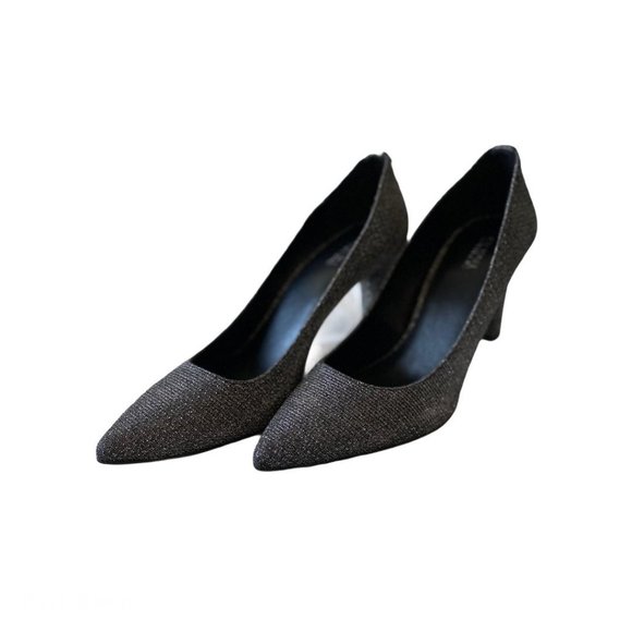 MICHAEL Michael Kors pointed Ibbi Glitter Pumps Heels Size 7.5 - Picture 2 of 6